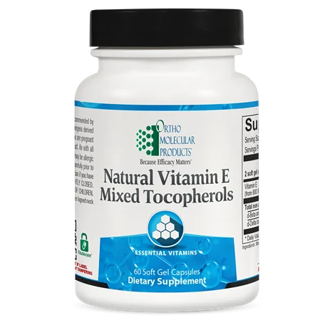Natural Vitamin E Mixed Tocopherols